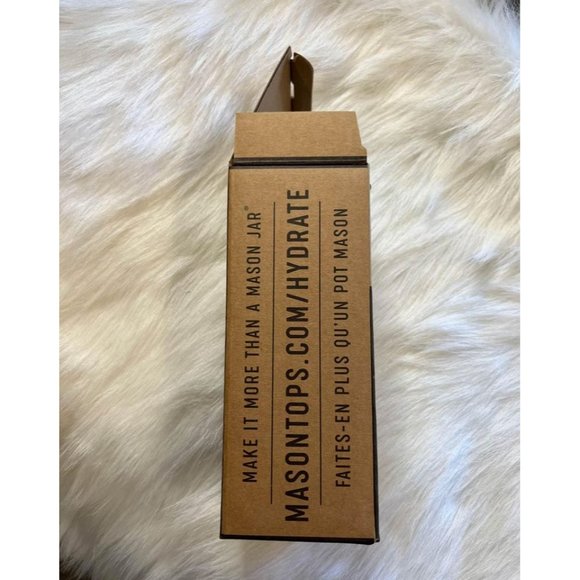 NEW - Mason Jar Water Bottle - Picture 6 of 8